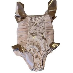 Disney Gold and Cream Kids Swimsuit